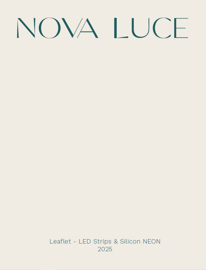 Nova Luce Novelties 2025 - LED Strips & NEON