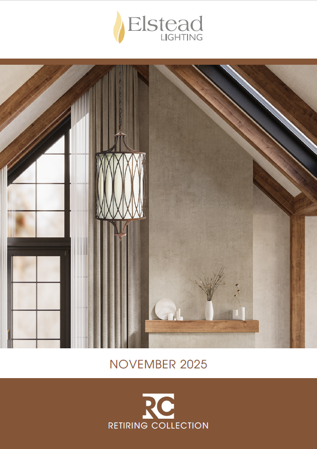 Elstead Lighting – The Retiring Collections November 2025