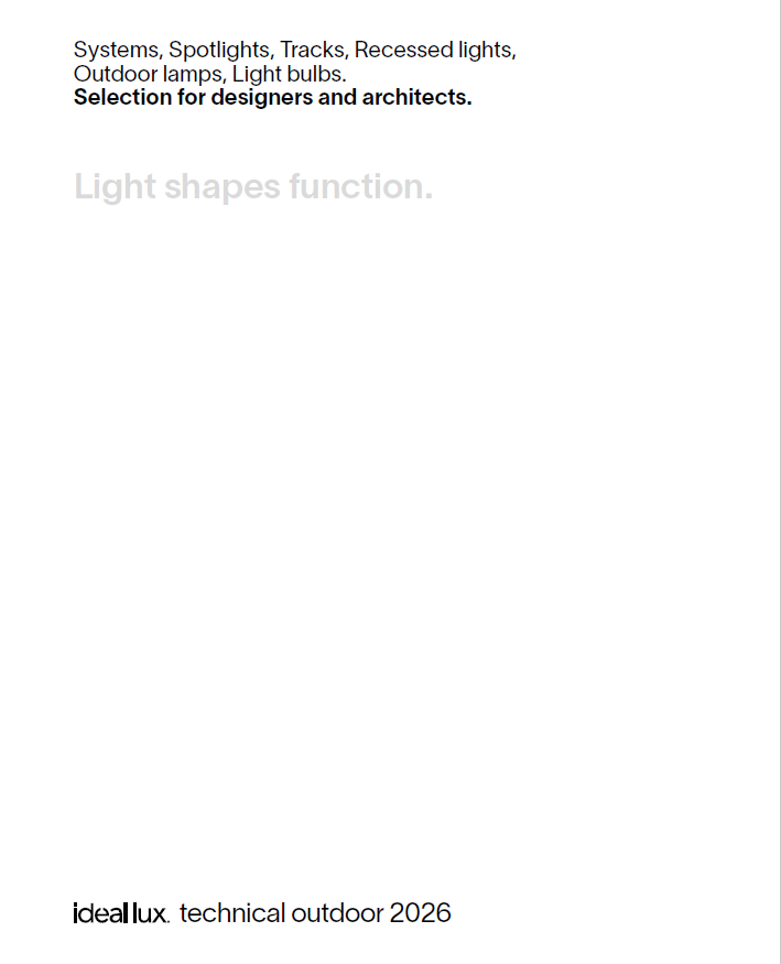 Ideal Lux – Technical Outdoor 2026